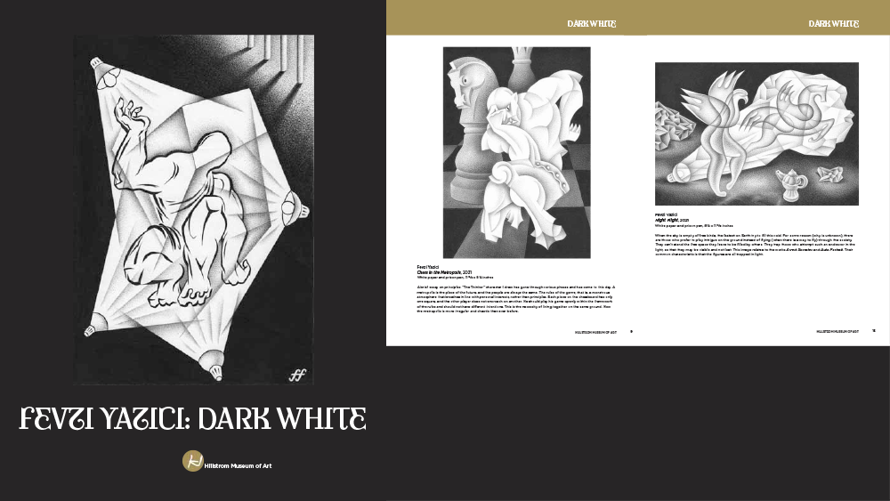 Fevzi Yazici’s “Dark White” On Display at Hillstrom Museum of Art