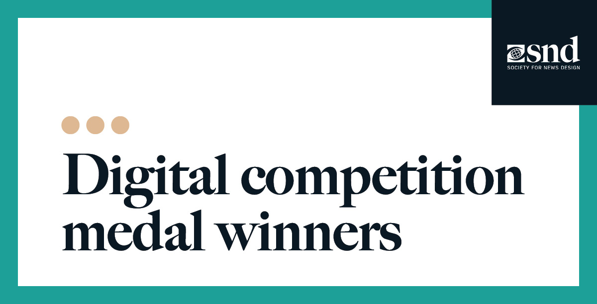 Best of News Design – Digital Medals